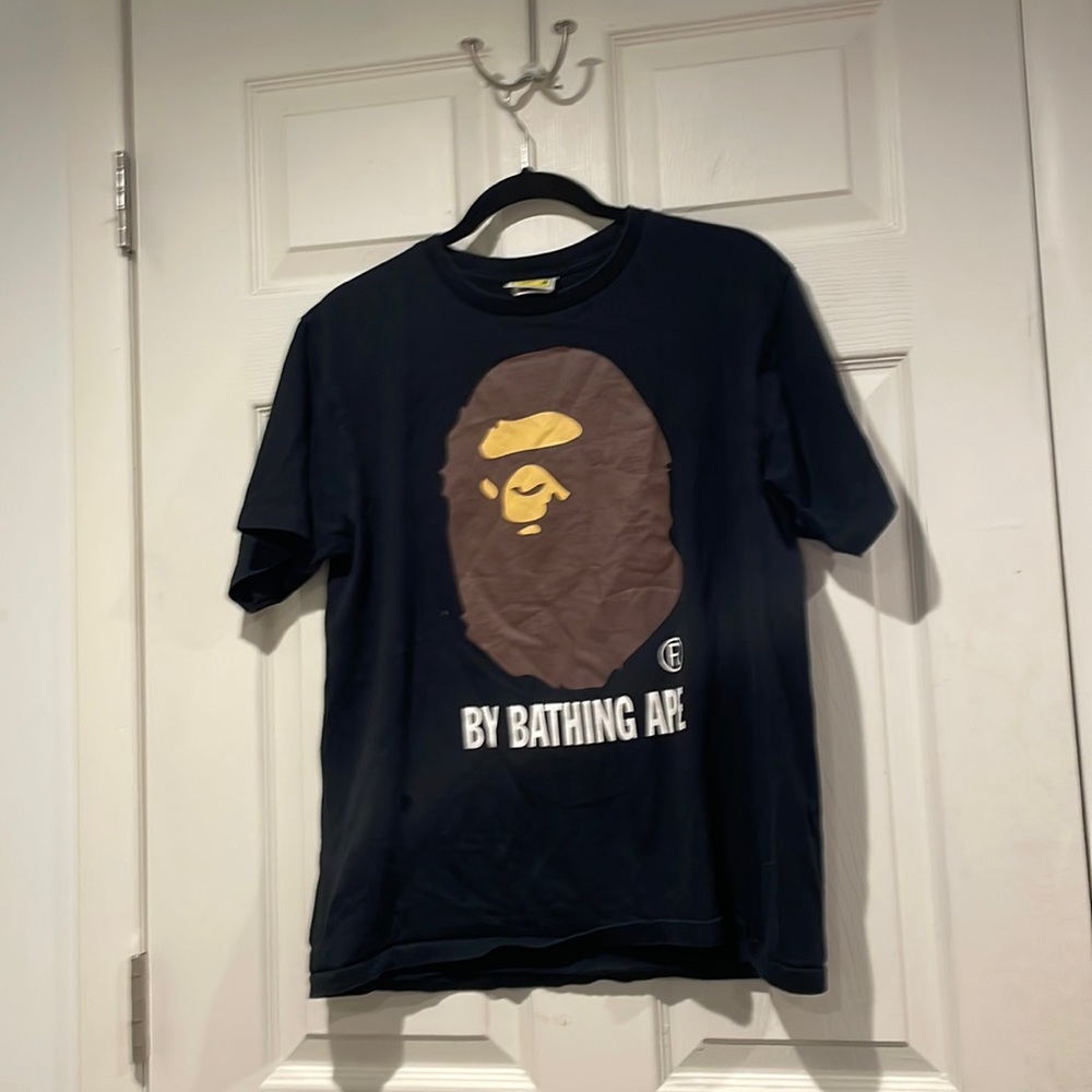 Vintage bathing ape shirt sleeve tee